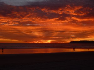 Yesterday's sunset in Coronado