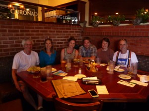 Dinner at Coronado Brewing Company